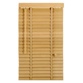 Sekey real wood blind - natural wood color - 50 mm slats with natural wood look